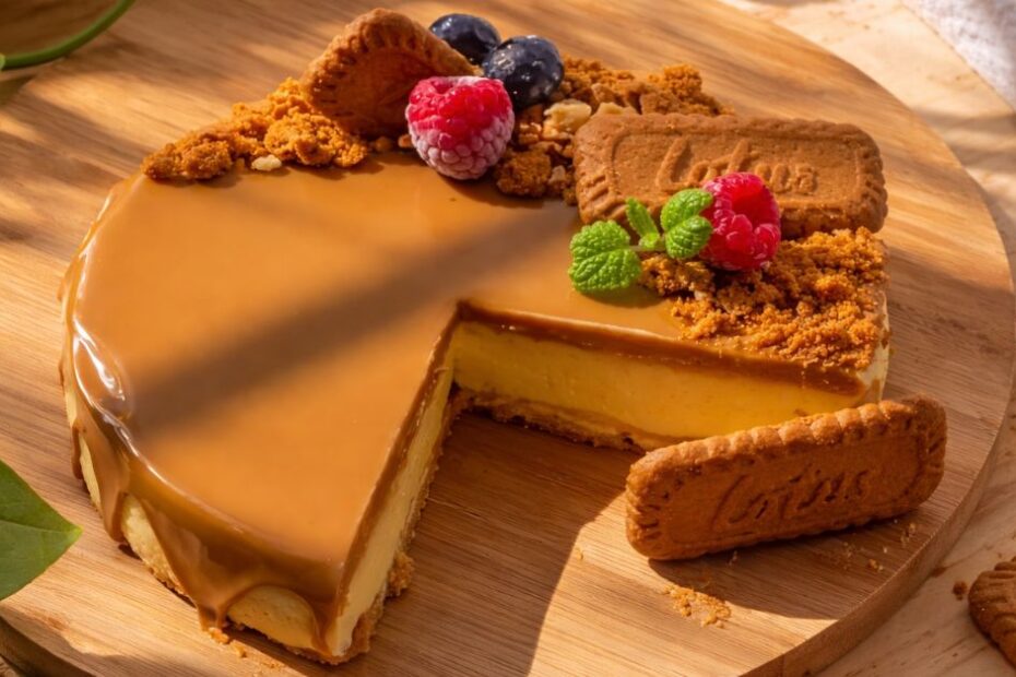 Kremasti Biscoff čizkejk bez pečenja koji se topi u ustima
