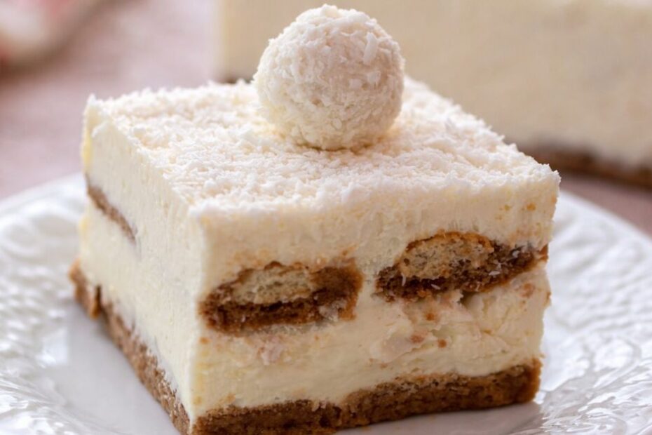 Raffaello tiramisu s kafom