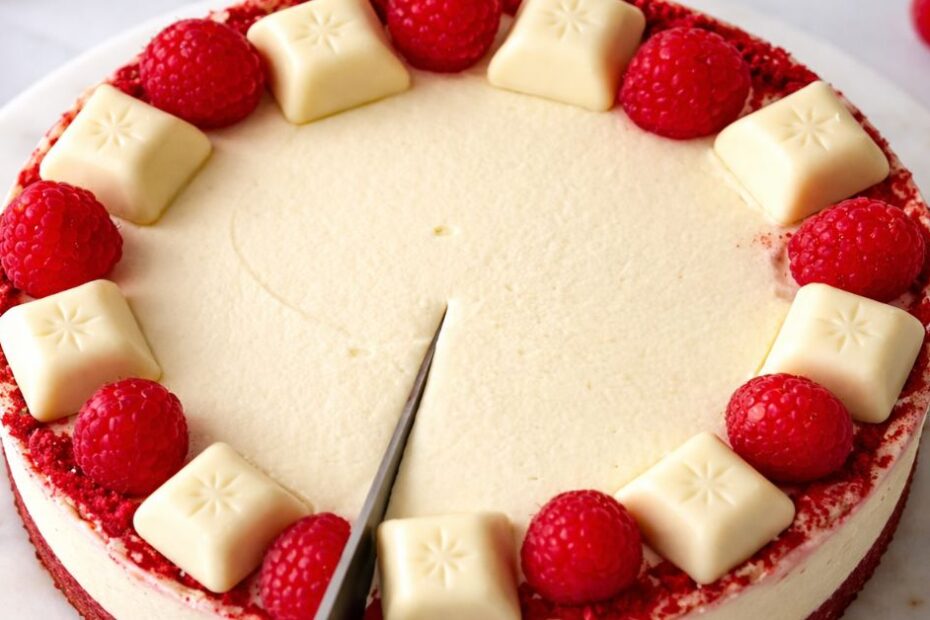 Torta od maline i bijele čokolade