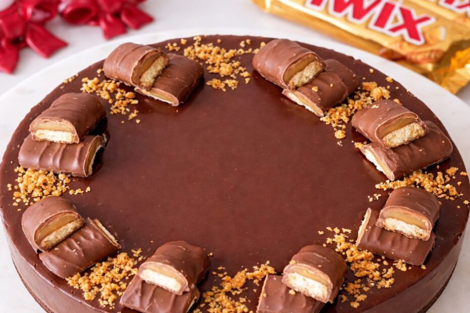 Twix čizkejk bez pečenja